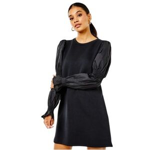 New Addison Bay Black Soft Luxe Prep Dress Medium